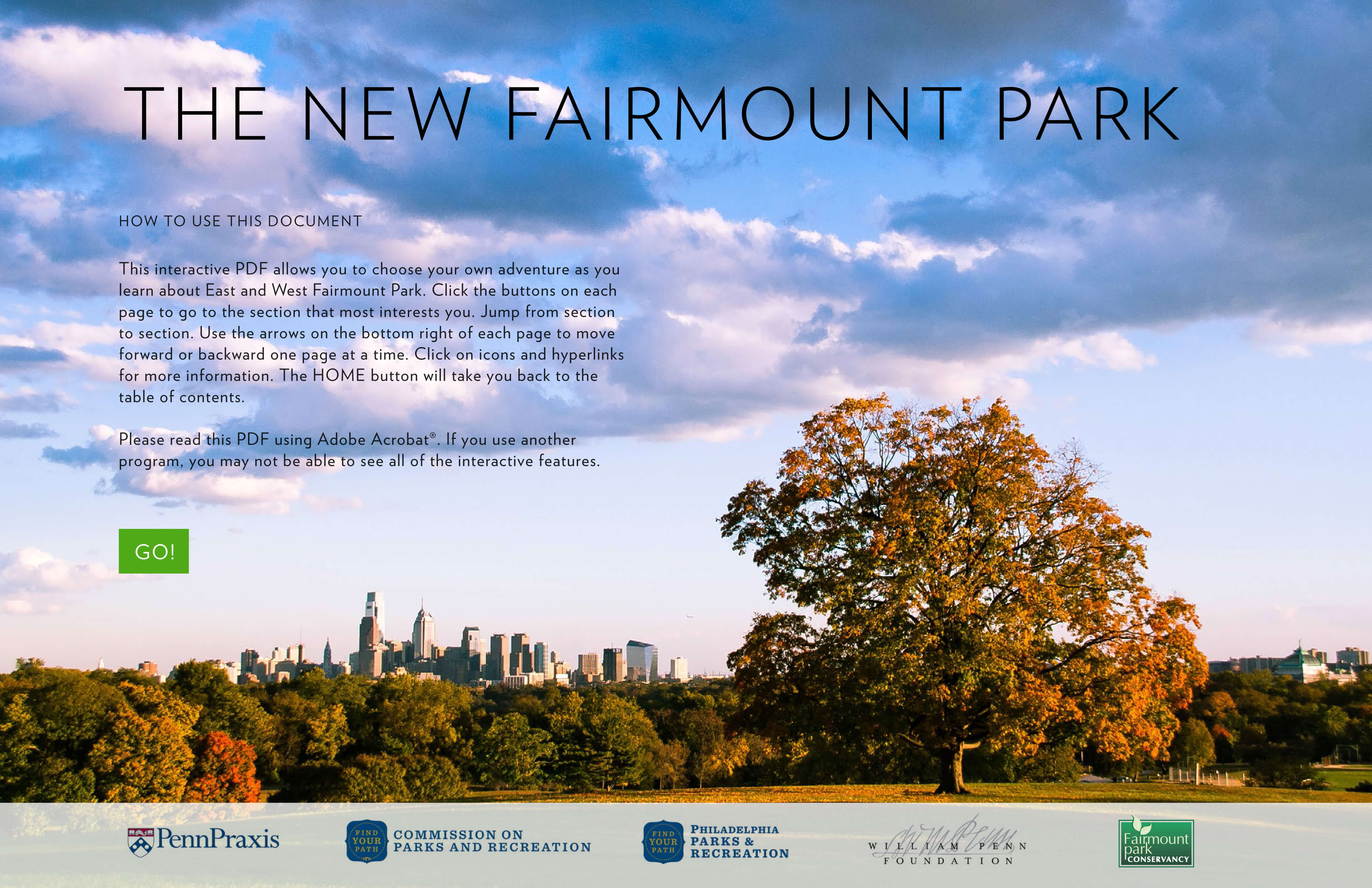 The New Fairmount Park Plan